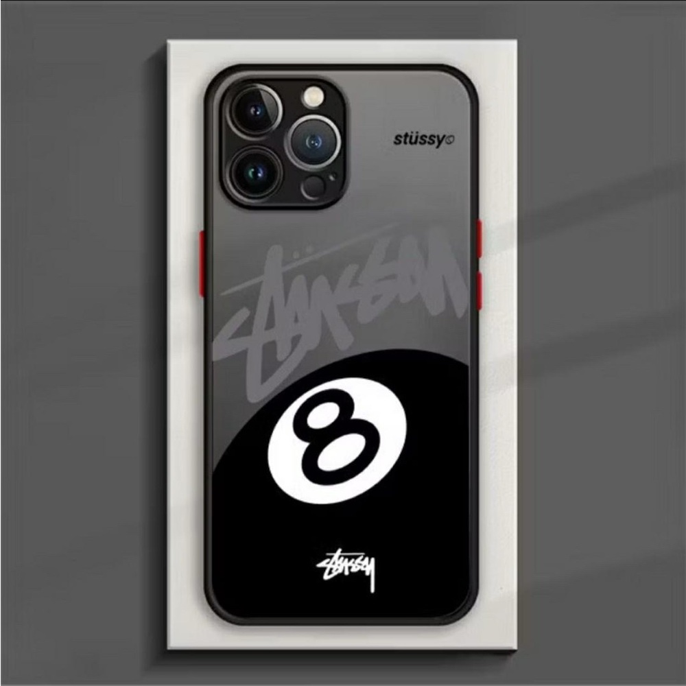Black Smartphone Case with Graphic Design , Fashion phone case for iphone 14pro